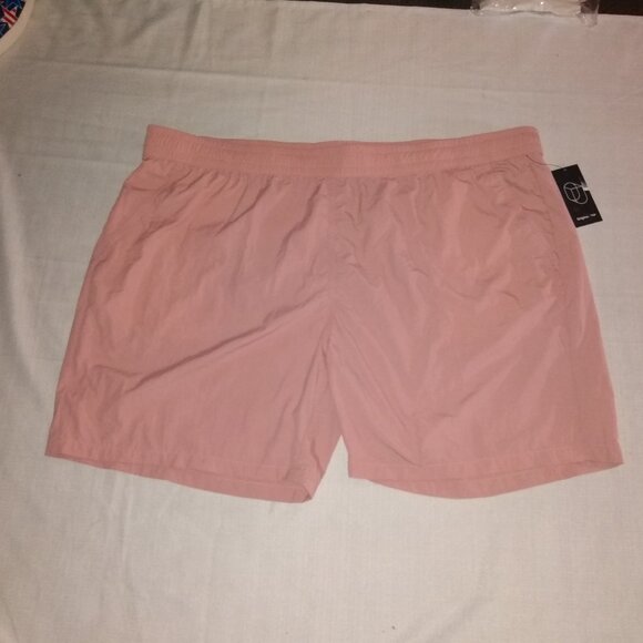 Men's XXL pale peach Pink Casual jogger casual swim shorts - Picture 1 of 4